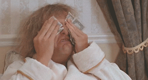 dumb and dumber cash GIF